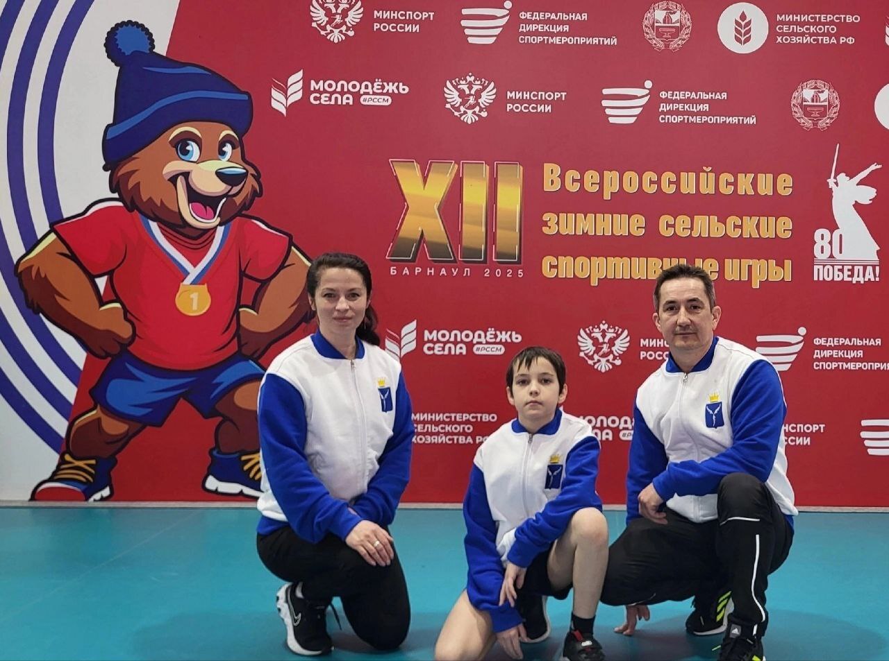 🏆С 13 по 17 марта одна из самых спортивных семей Марксовского района из с. Орловское - Гельфановы приняли участие в XII Всероссийских зимних сельских спортивных играх.