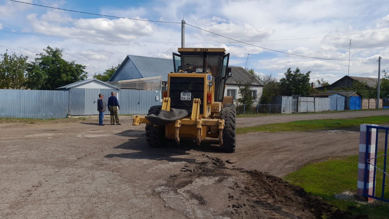 В Подлесновском муниципальном образовании приступили к ремонту дорог!.