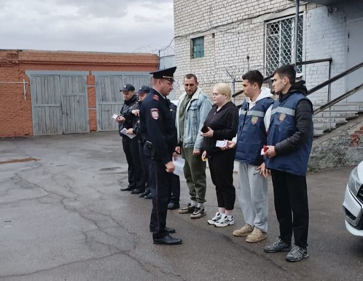 Студенты Марксовского сельскохозяйственного техникума - на страже безопасности нашего города!💪.