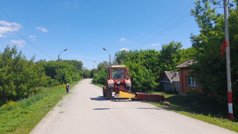 В населенных пунктах Подлесновского муниципального образования продолжаются работы по обкосу территорий и обочин автомобильных дорог от сорной растительности. В населенных пунктах Подлесновского муниципального образования продолжаются работы по обкосу территорий и обочин автомобильных дорог от сорной растительности.